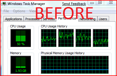 Maya using only 50% CPU usage.