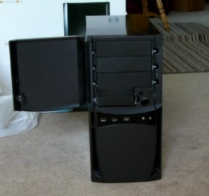 Front view of the Antec Sonata III