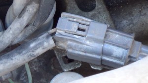 Arnés de plástico para el sensor de O2 del Honda Civic de 1998
