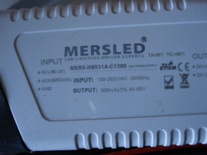 MERSLED 300mA 45-60v LED driver (close-up)