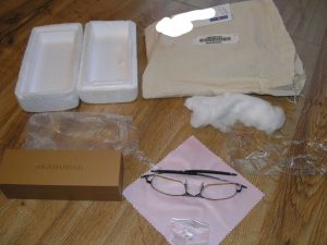 El segundo par de gafas de Nachoman - todo dentro de la caja