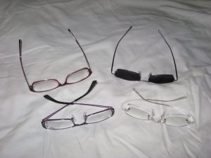 eki commande n°1 de Zenni - les 4 paires de lunettes ensemble