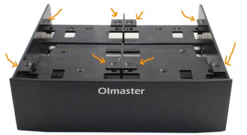 Olmaster MR-8802 - Tabs to cut