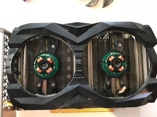 Zotac GeForce 1660 Super fan bearings now oiled